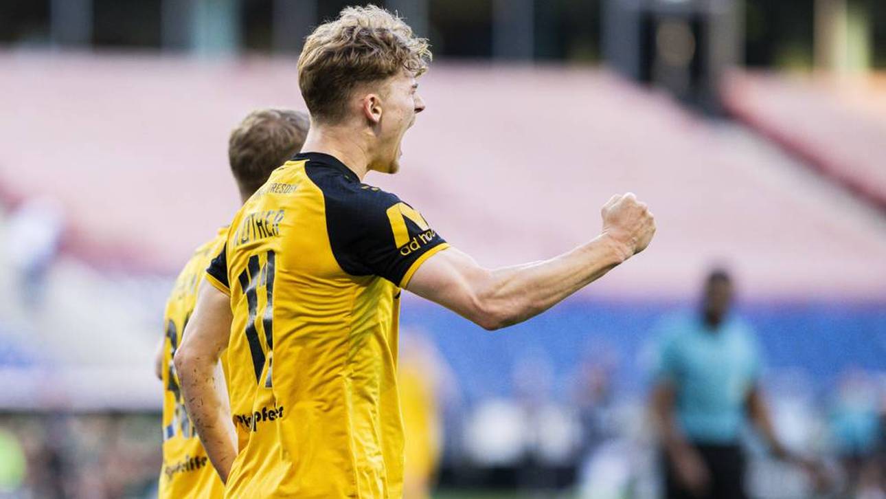 Dresden festigt Tabellenführung