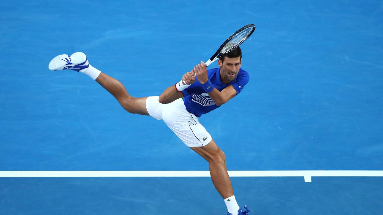 Kurzarbeiter Djokovic im Halbfinale