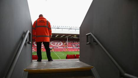 Die Stewards des Liverpooler FC sind derzeit ohne Beschäftigung