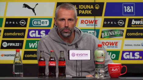 Spielt Neuzugang Donyell Malen im DFB-Pokal gegen den SV Wehen-Wiesbaden direkt von Anfang an? Marco Rose äußert sich, ob der Stürmer eine Option fürs Erstrundenspiel ist.