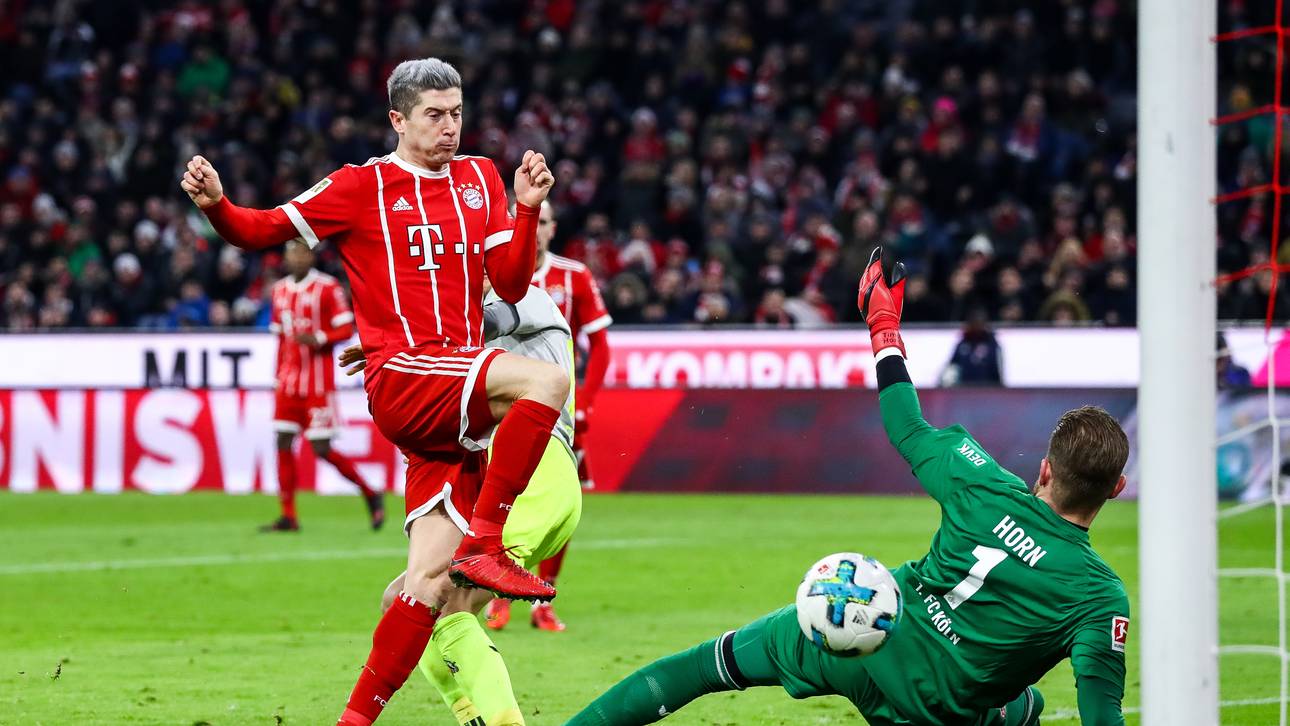 Lewandowski jetzt Top-10-Torjäger