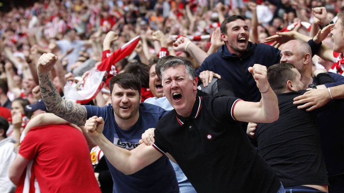 Die Fans des AFC Sunderland hatten zuletzt endlich wieder etwas zu feiern
