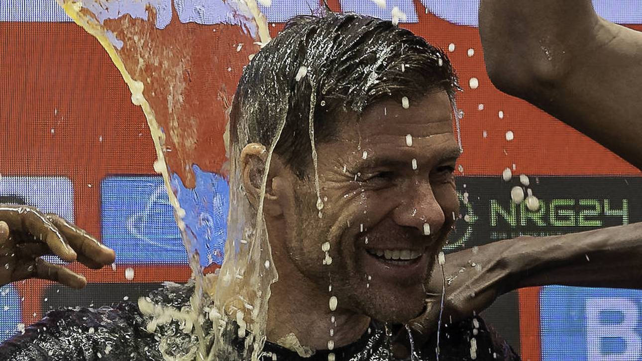 Laut eigener Aussage trinkt Xabi Alonso nach dem Pokal-Triumph "deutsches Bier"