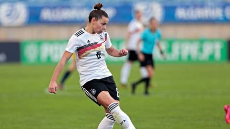 Lena Oberdorf spielt trotz ihres jungen Alters schon in der A-Nationalmannschaft