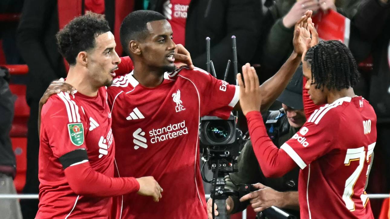 Ligapokal: Liverpool dank Ekitike im Achtelfinale