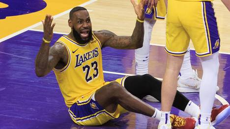 LeBron James liegt mit den Lakers in den Playoffs gegen Denver hinten