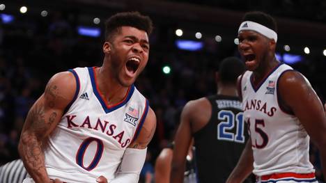 Frank Mason III (l.) erzielte den Gamewinner