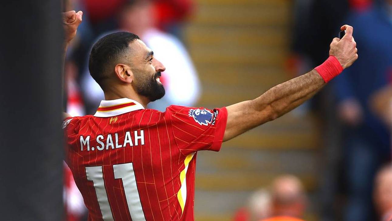 Salah macht ikonisches Selfie