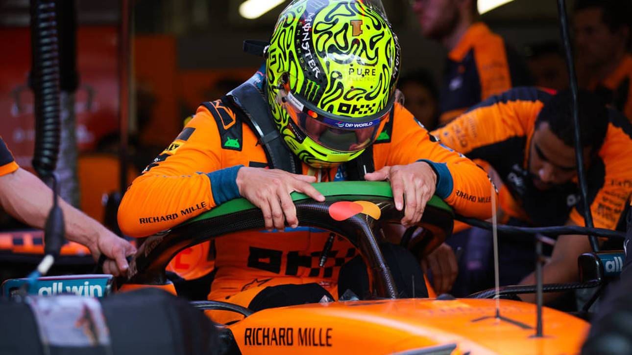 Norris raus! Crash-Chaos nach Restart