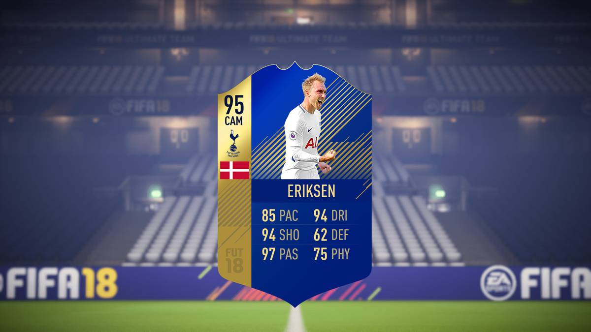 Christian Eriksen 95 - Tottenham Hotspur