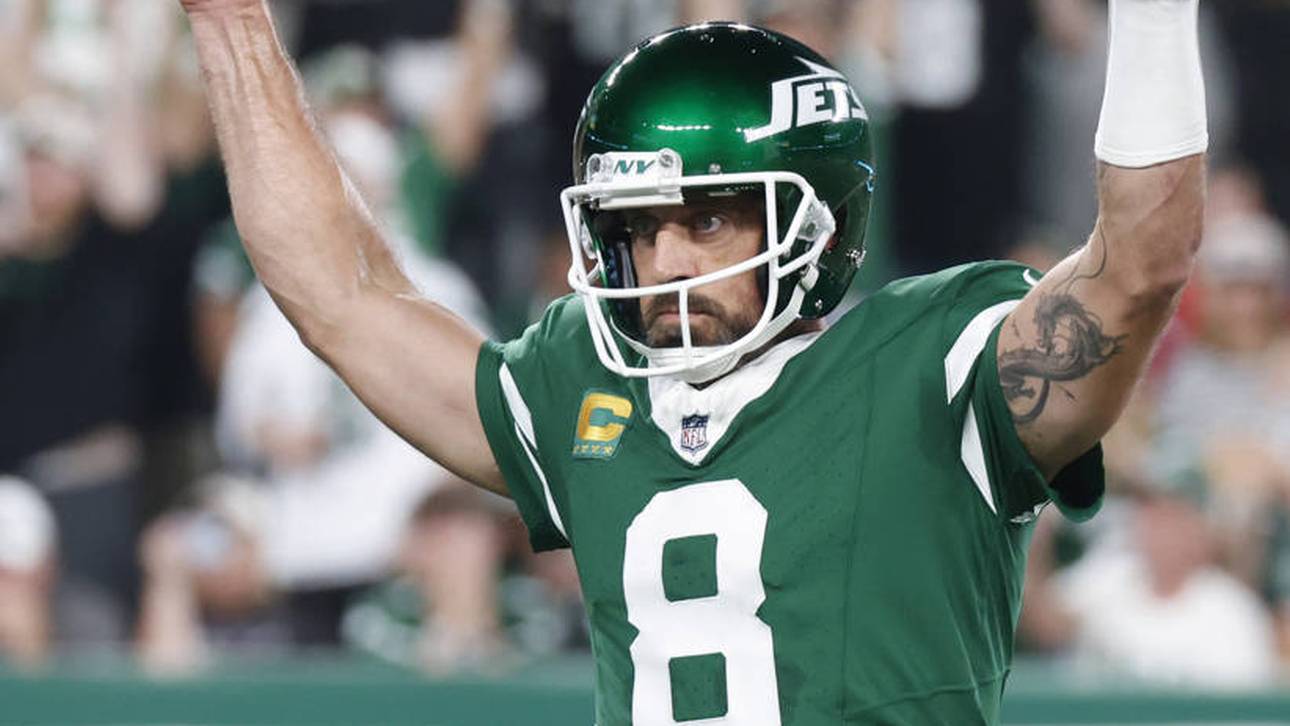 Aaron Rodgers war der gefeierte Star bei den Jets