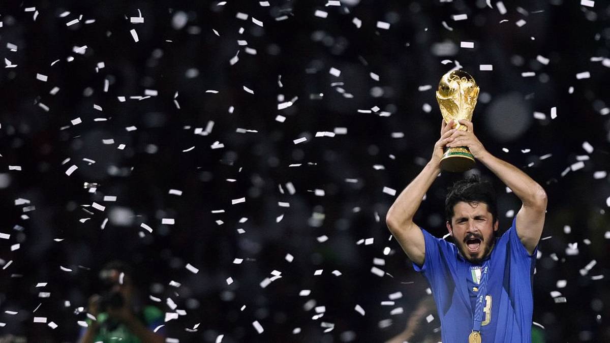 GENNARO GATTUSO: 73 Spiele, 1 Tor, Weltmeister 2006
