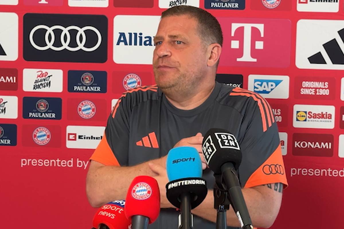 Bayern-Sportvorstand Max Eberl spricht über den geplatzten Deal mit Florian Wirtz, der stattdessen zum FC Liverpool wechseln soll. Ob die Münchner denselben Preis hätten zahlen können, daran hat Eberl so seine Zweifel.