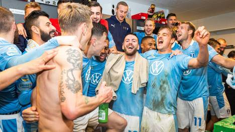 Die Meisterfeier von Malmö FF wurde jäh unterbrochen