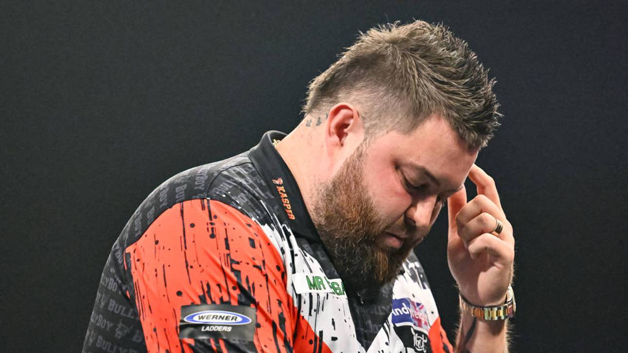 Seltsamer Moment bei Darts-Kracher