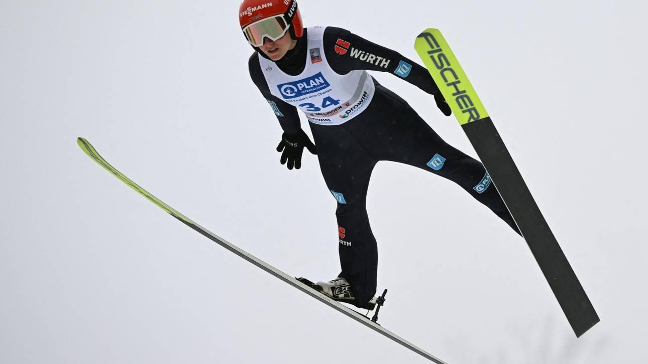 Skispringen: Schmid nach Aufholjagd Siebte
