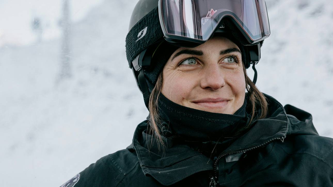 Schwangere Snowboarderin macht Schluss