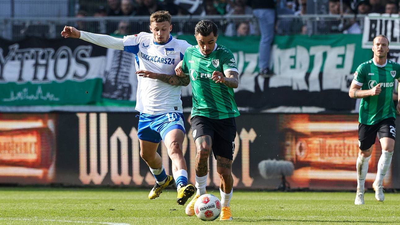 VAR-Sabotage durch Fans – Hertha siegt spät in Münster