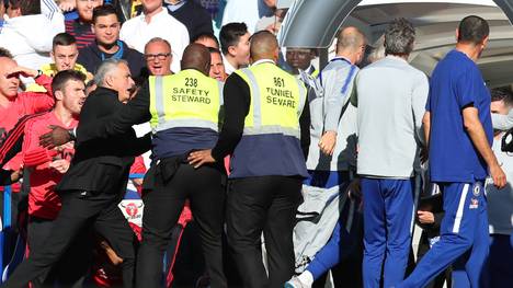Jose Mourinho geriet am Samstag mit Marco Ianni aneinander