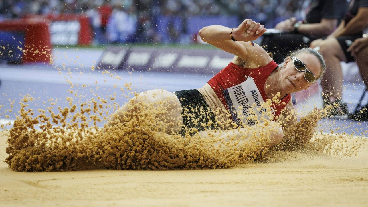 Para-Leichtathleten ohne Medaille