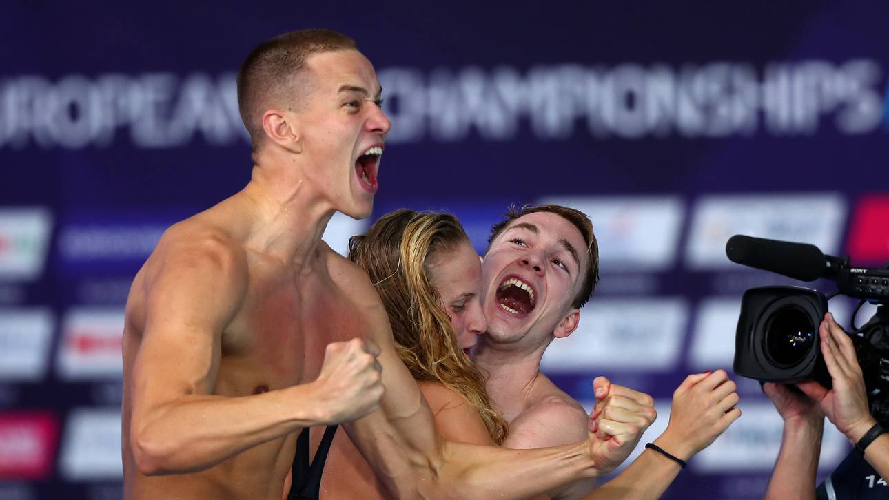 Gold für Schwimmer und Brennauer
