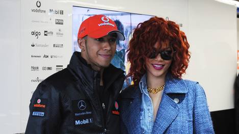 Lewis Hamilton und Rihanna sind bereits seit längerer Zeit befreundet - und nun ein Paar?