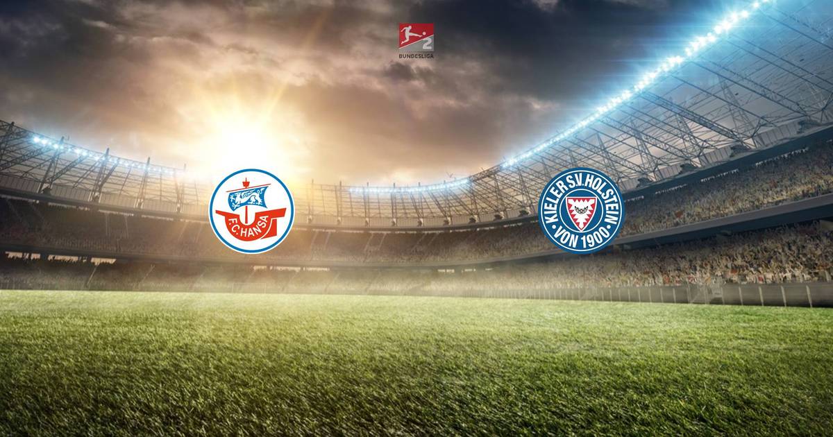 2. Liga: FC Hansa Rostock – Holstein Kiel (Sonntag, 13:30 Uhr)