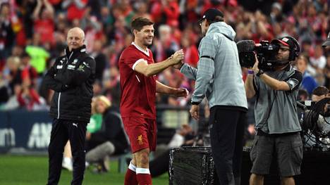 Steven Gerrard und Jürgen Klopp sind nun beide Trainer beim FC Liverpool