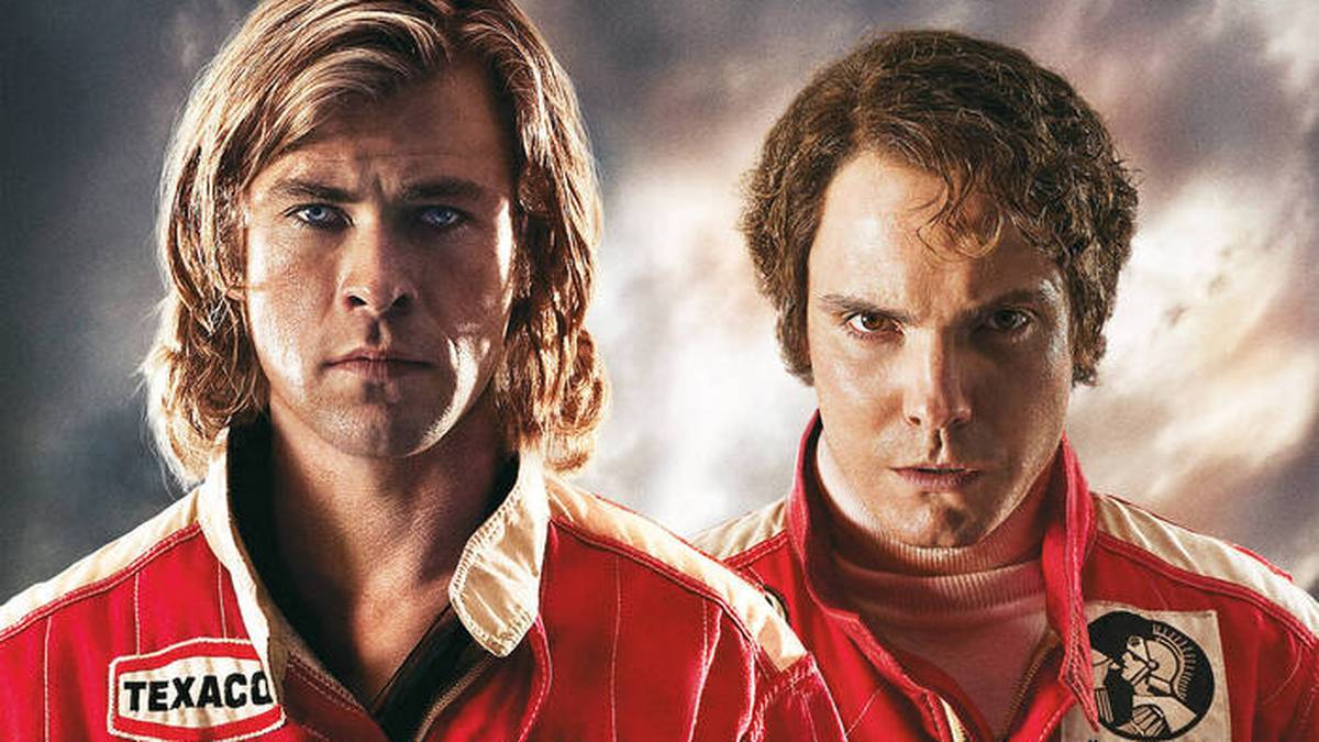 Chris Hemsworth und Daniel Brühl spielten James Hunt und Niki Lauda im Film "Rush"
