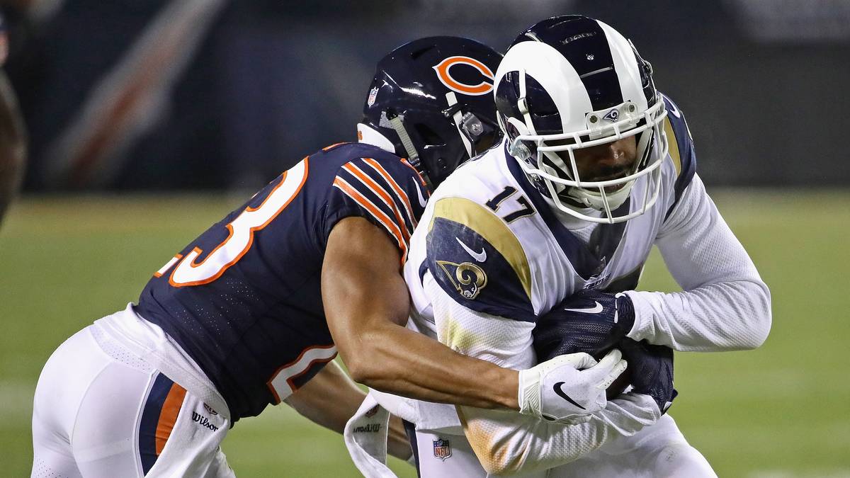 ROBERT WOODS vs. STEPHON GILMORE: Der erfahrene Receiver steht immer etwas im Schatten von Cooks oder dem verletzten Cooper Kupp, hatte aber 2018 die meisten Receptions des Teams. Er ist Goffs Versicherung