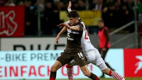 Luca Zander trifft gleich zwei Mal für St. Pauli