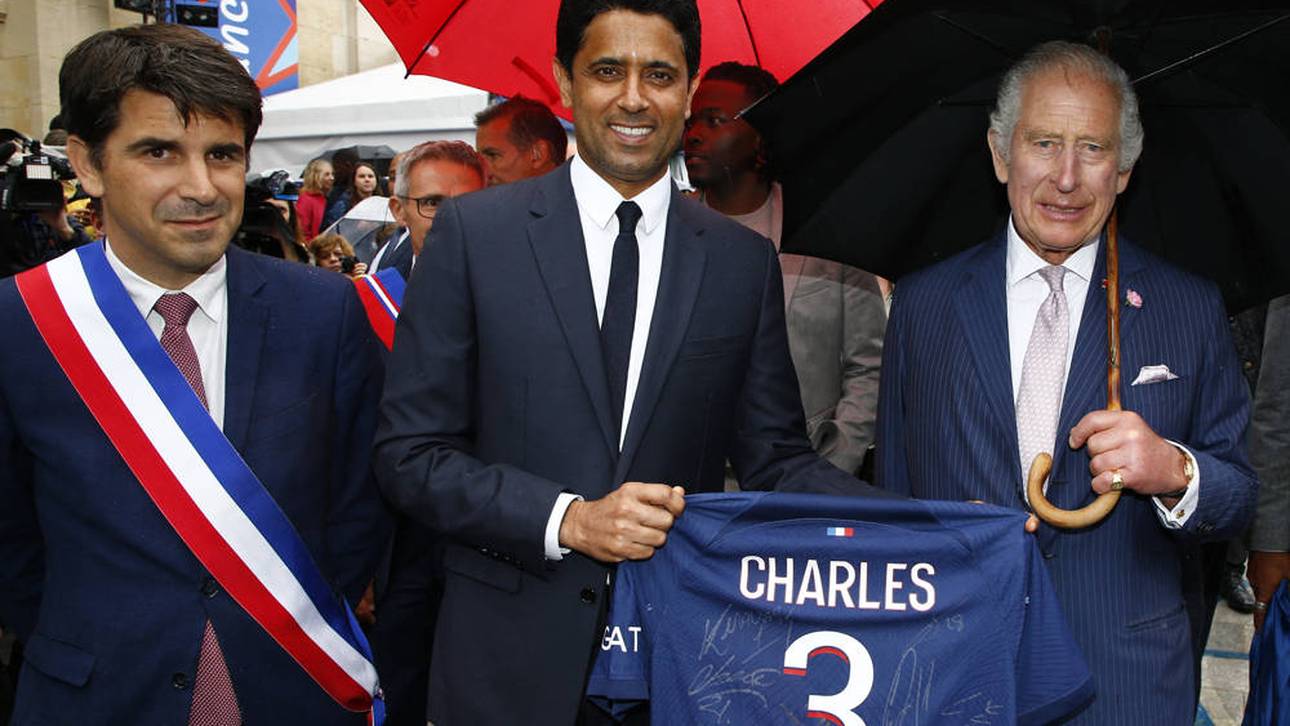 PSG-Trikot für König von England