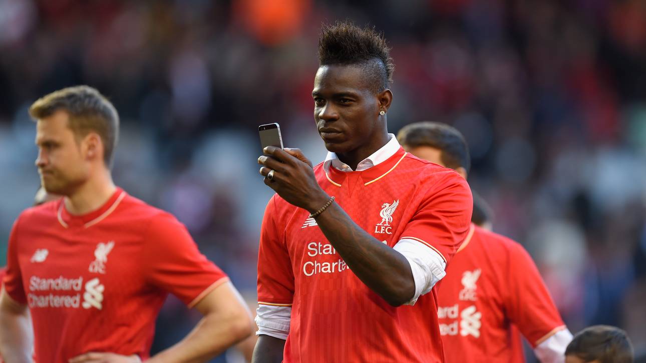 Balotelli in Mailand zum Medizincheck