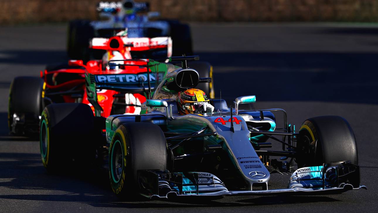 Vettel und Hamilton am Ort des Zoffs
