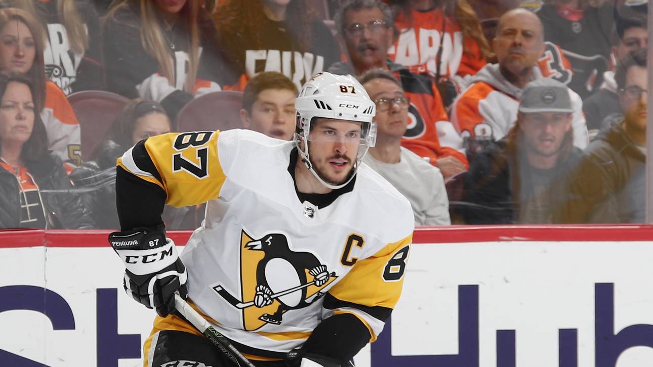 Flyers-Fans pinkeln auf Crosby-Bild