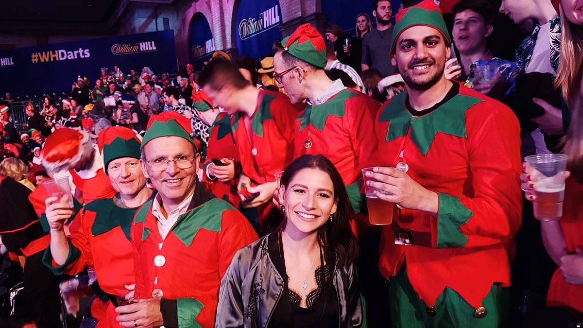 Auch einige Elfen haben sich in den Alexandra Palace aufgemacht