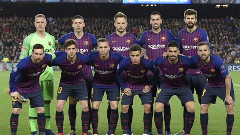 FBL-EUR-C1-BARCELONA-LYON Drei der zehn bestbezahlten Fußballer Europas stehen beim FC Barcelona unter Vertrag