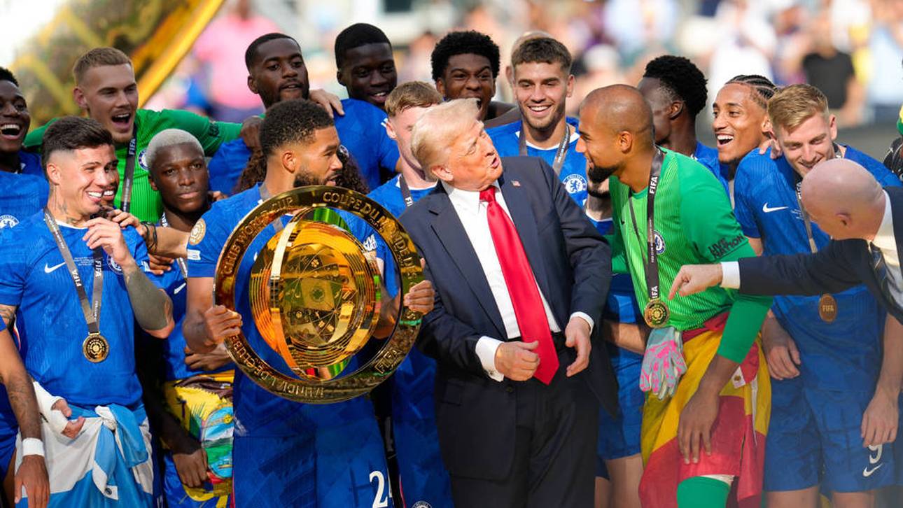 Donald Trump sorgt bei den Chelsea-Spielern für Verwunderung