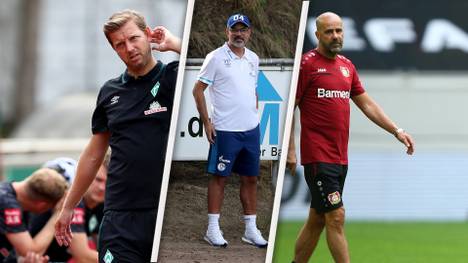 Schleudersitz Fußballtrainer: SPORT1 Chefredakteur Pit Gottschalk diskutiert mit Moderator Hartwig Thöne im Format "2 nach 10" die Frage, welchen Bundesligacoach es in der neuen Saison wohl als Erstes treffen könnte.