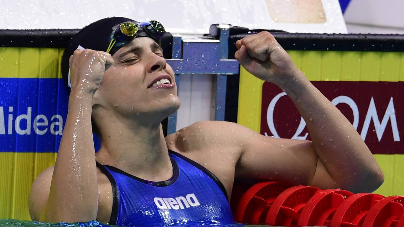 Hentke schwimmt zu WM-Silber