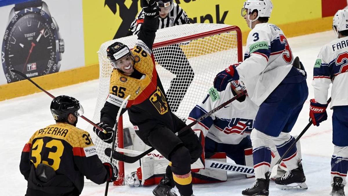 Eishockey-WM 2023 Deutscher WM-Wahnsinn geht weiter! Nach Sieg gegen die USA nun um Gold gegen Kanada