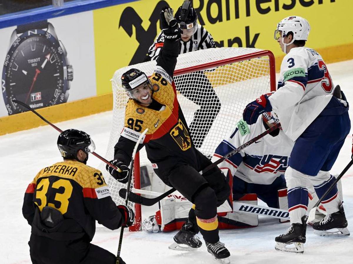 Eishockey-WM 2023 Deutscher WM-Wahnsinn geht weiter! Nach Sieg gegen die USA nun um Gold gegen Kanada