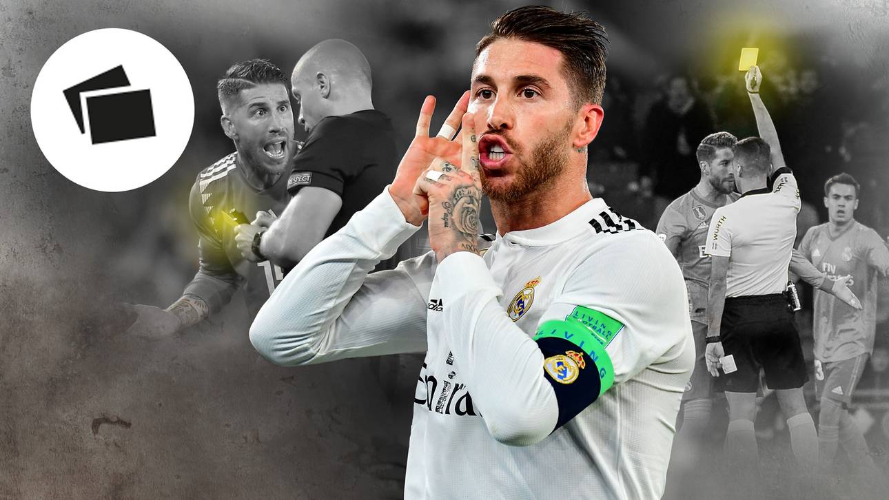 Die Rüpelliste des Sergio Ramos
