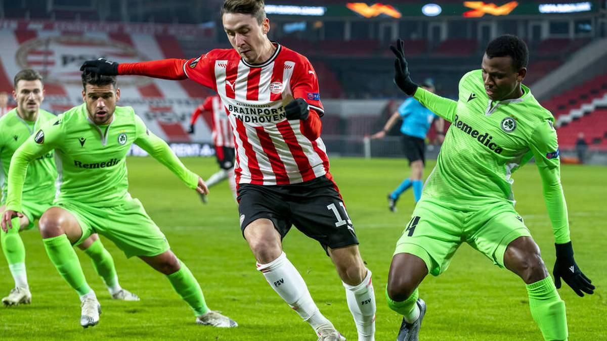 Für PSV Eindhoven dürfte sich Fein in drei Europa-League-Duellen beweisen