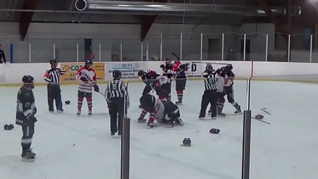 Coach streckt Prügel-Schiri nieder