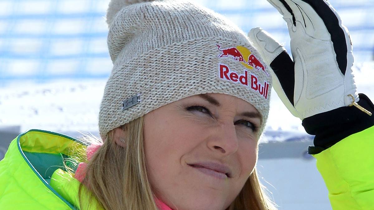 Lindsey Vonn-verärgert-Ski alpin