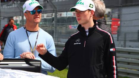 Ralf (l.) und David Schumacher am Nürburgring