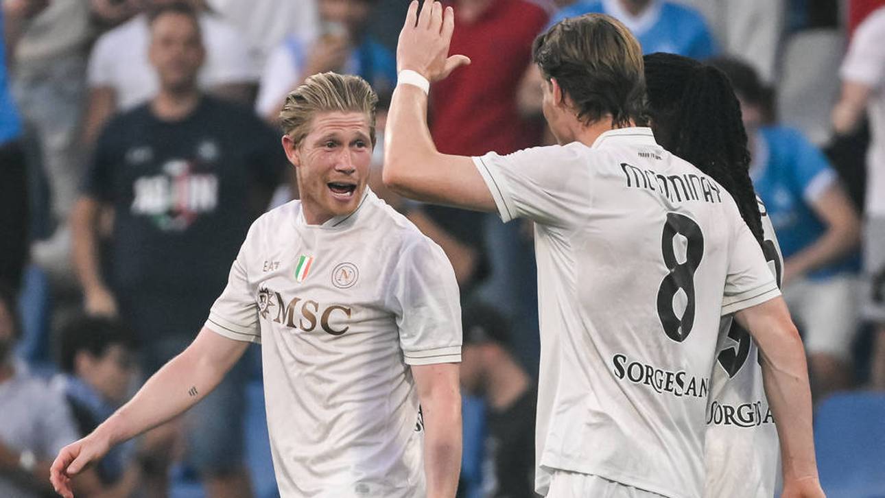 Traumeinstand für De Bruyne