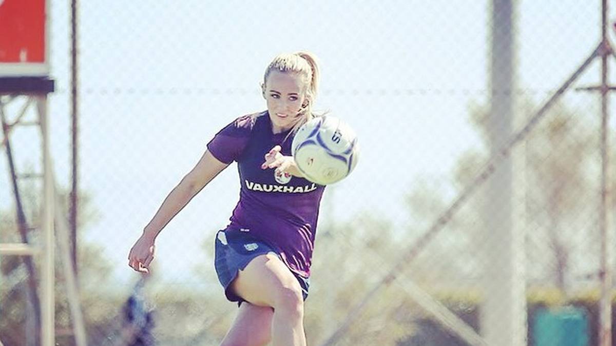 Die Sturmhoffnung der Engländerinnen heißt Toni Duggan. Die 24-Jährige spielt seit 2012 für die Three Lions