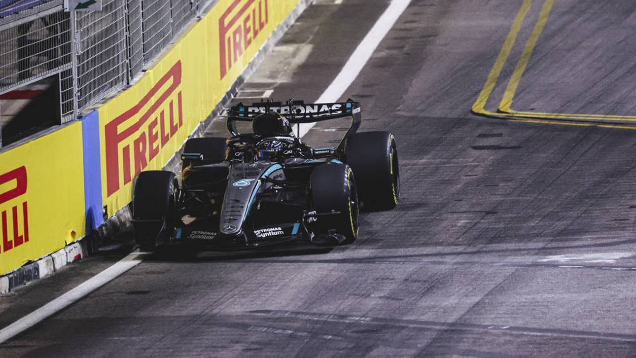 Frühes Debakel für Russell im Sprint